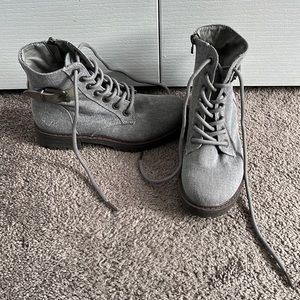 Blowfish grey boots.  Size 5 1/2